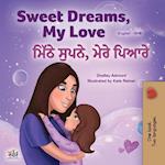 Sweet Dreams, My Love (English Punjabi Bilingual Children's Book - Gurmukhi)
