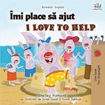 I Love to Help (Romanian English Bilingual Book for Kids)