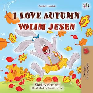 I Love Autumn (English Croatian Bilingual Book for Kids)