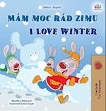 I Love Winter (Czech English Bilingual Book for Kids)