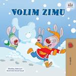 I Love Winter (Croatian Children's Book)