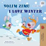 I Love Winter (Croatian English Bilingual Book for Kids)