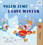 I Love Winter (Croatian English Bilingual Book for Kids)