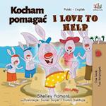 I Love to Help (Polish English Bilingual Book for Kids)