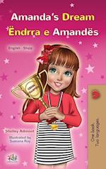 Amanda's Dream (English Albanian Bilingual Book for Kids)