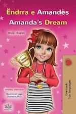 Amanda's Dream (Albanian English Bilingual Book for Kids)