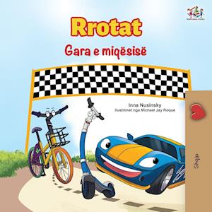 The Wheels The Friendship Race (Albanian Book for Kids)