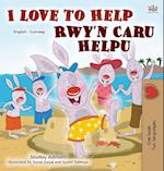 I Love to Help (English Welsh Bilingual Book for Kids)