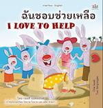 I Love to Help (Thai English Bilingual Book for Kids)