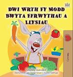 I Love to Eat Fruits and Vegetables (Welsh Children's Book)