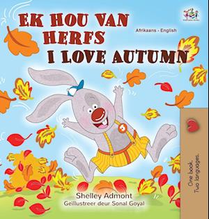 I Love Autumn (Afrikaans English Bilingual Children's Book)