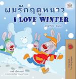 I Love Winter (Thai English Bilingual Children's Book)