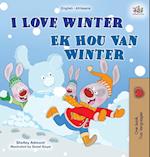 I Love Winter (English Afrikaans Bilingual Book for Kids)