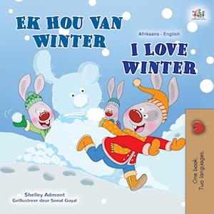 I Love Winter (Afrikaans English Bilingual Children's Book)