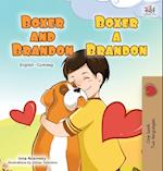 Boxer and Brandon (English Welsh Bilingual Children's Book)