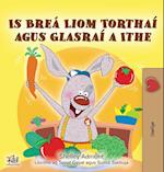 I Love to Eat Fruits and Vegetables (Irish Book for Kids)