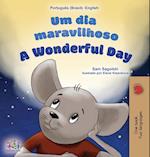 A Wonderful Day (Brazilian Portuguese English Bilingual Book for Kids)