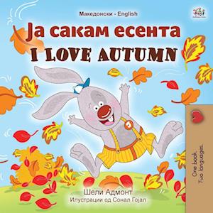 I Love Autumn (Macedonian English Bilingual Book for Kids)