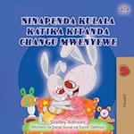 I Love to Sleep in My Own Bed (Swahili Children's Book)