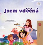 I am Thankful (Czech Book for Children)