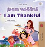 I am Thankful (Czech English Bilingual Children's Book)