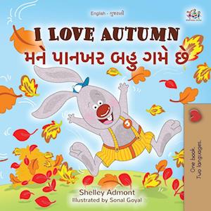 I Love Autumn (English Gujarati Bilingual Children's Book)