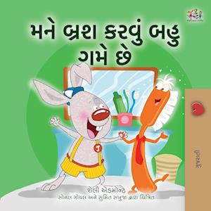 I Love to Brush My Teeth (Gujarati Children's Book)