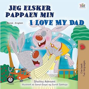 I Love My Dad (Norwegian English Bilingual Children's Book)