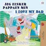 I Love My Dad (Norwegian English Bilingual Children's Book)