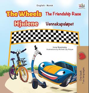 The Wheels -  The Friendship Race (English Norwegian Bilingual Kids Book)