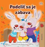 I Love to Share (Slovak Children's Book)