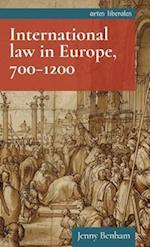 International law in Europe, 700-1200