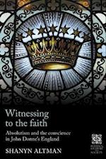 Witnessing to the faith