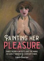 Painting her pleasure