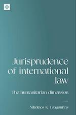 Jurisprudence of international law