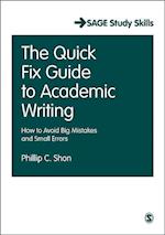 The Quick Fix Guide to Academic Writing