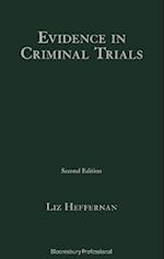 Evidence in Criminal Trials