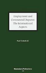 Employment and Commercial Disputes: The International Aspects