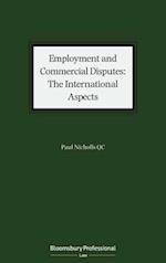 Employment and Commercial Disputes: The International Aspects