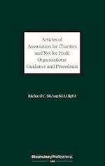 Articles of Association for Charities and Not for Profit Organisations: Guidance and Precedents