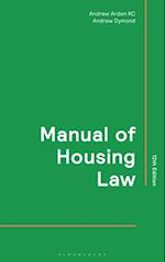 Manual of Housing Law