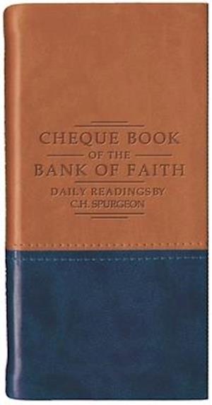 Chequebook of the Bank of Faith - Tan/Blue