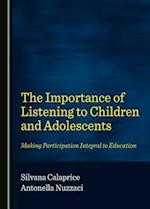 The Importance of Listening to Children and Adolescents