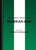 Modern Essays on Nigerian Law