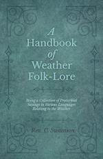 HANDBK OF WEATHER FOLK-LORE -