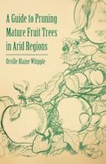 Guide to Pruning Mature Fruit Trees in Arid Regions