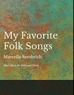 My Favorite Folk Songs - Sheet Music for Voice and Piano