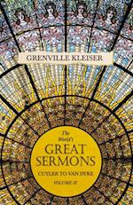 World's Great Sermons - Cuyler to Van Dyke - Volume IX