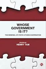 Whose Government is it?