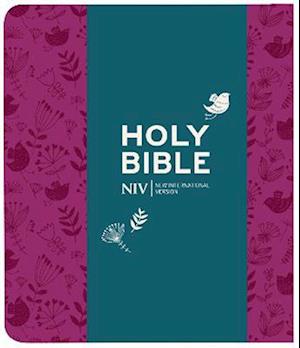 NIV Journalling Plum Soft-tone Bible with Clasp